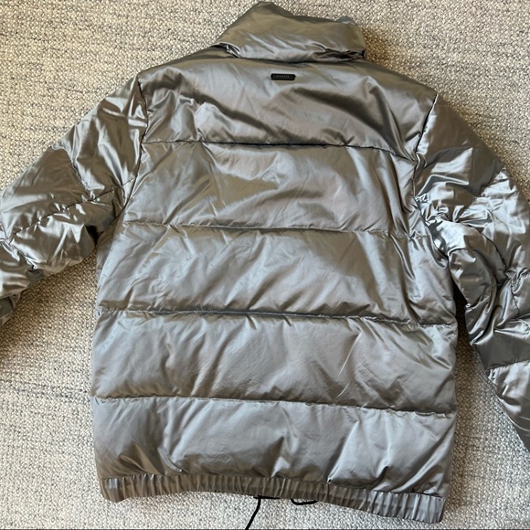 Athleta silver bomber (warm winter) jacket - size medium - Picture 6 of 12